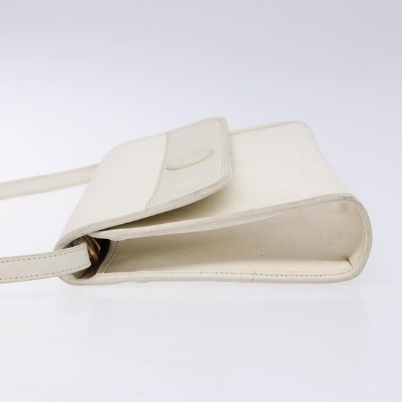 GUCCI Micro GG Supreme Shoulder Bag PVC White Gold - Picture 5 of 15